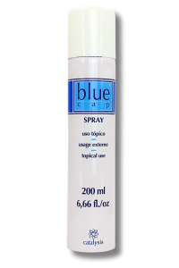 BLUE CAP SPRAY Eliminuje Swędzenie, Podrażnienia, Zaczerwienienia, Łuszczenie Skóry - 200 ml