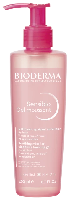 BIODERMA SENSIBIO GEL MOUSSANT Żel Oczyszczający - 200 ml