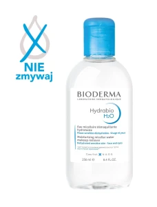 BIODERMA HYDRABIO H2O Woda Micelarna Do Oczyszczania Twarzy i Zmywania Makijażu - 250 ml