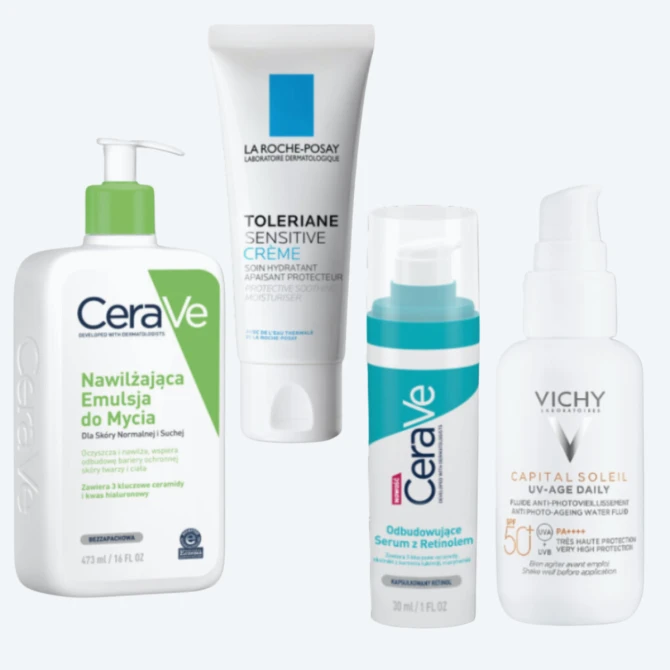 Zestaw Redukcja Niedoskonałości CERAVE LA ROCHE-POSAY VICHY