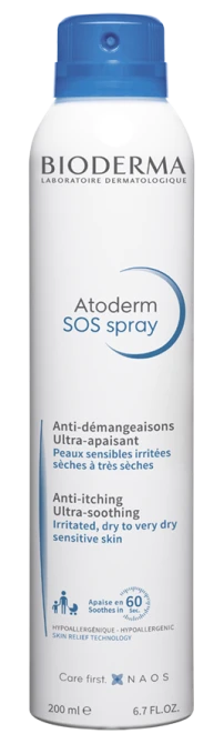 BIODERMA ATODERM SOS Spray Eliminujący Swędzenie Skóry - 200 ml