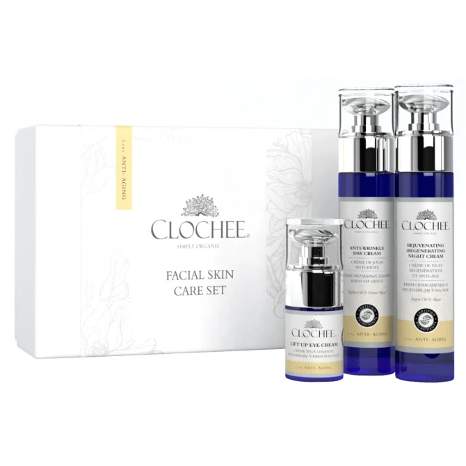 CLOCHEE Anti-Age Facial Skin Care Zestaw