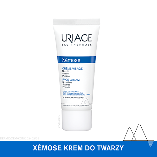 URIAGE Xemose Kojąco-Odżywiający Krem Do Twarzy - 40ml