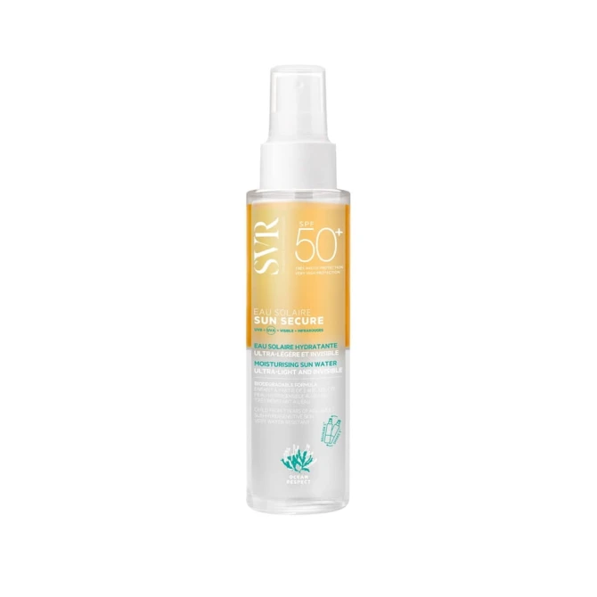 SVR Sun Secure Eau Solaire Dwufazowy ochronny spray przeciwsłoneczny SPF50 100ml