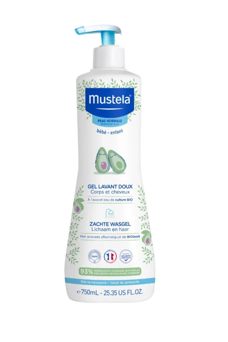 MUSTELA Delikatny Żel Do Mycia - 750ml