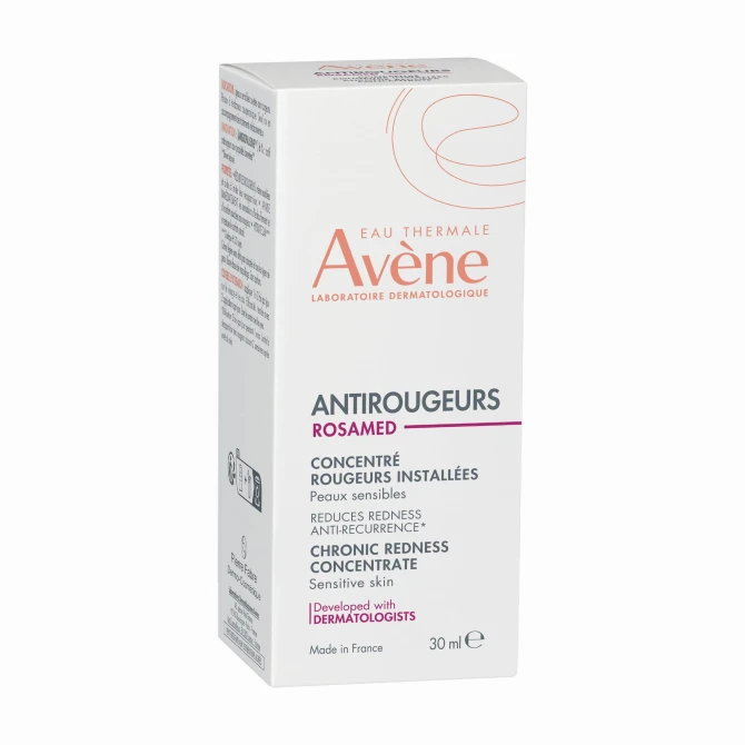 AVENE Eau Thermale Avène Antirougeurs Rosamed Koncentrat na utrwalone zaczerwienienia skóry wrażliwej - 30ml