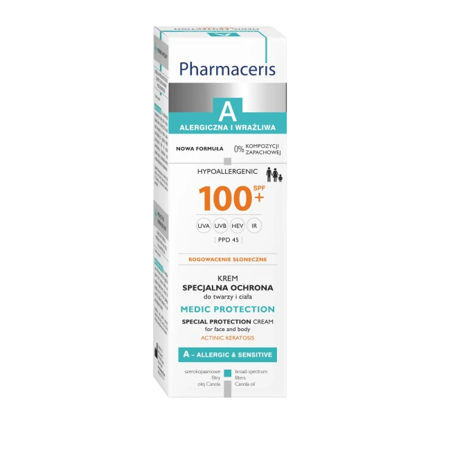 Pharmaceris A MEDIC PROTECTION KREM SPECJALNA OCHRONA do twarzy i ciała SPF100