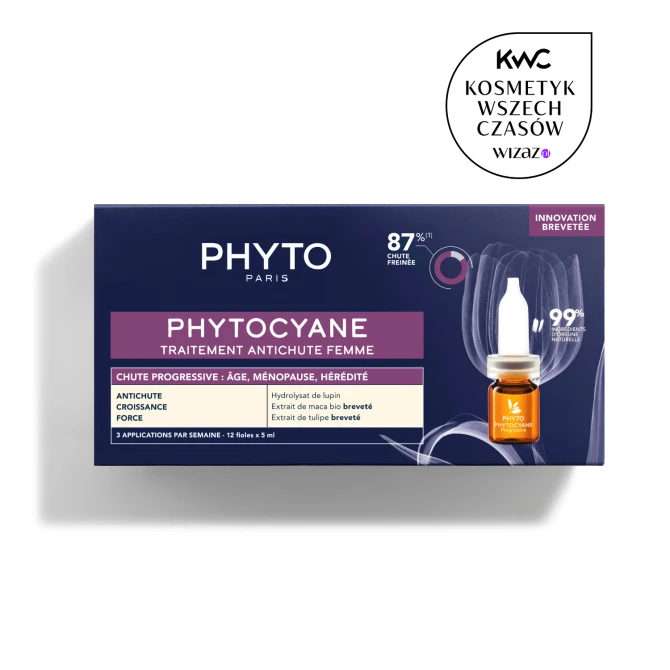 PHYTO Kuracja Przeciw Wypadaniu Włosów Dla Kobiet - 12fiolek x 5 ml
