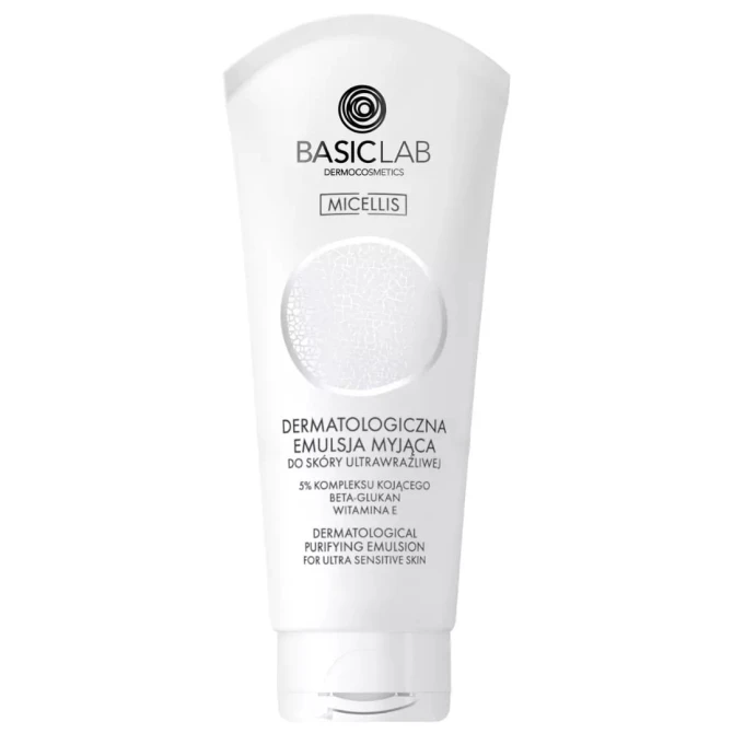 BASICLAB Micellis Dermatologiczna Emulsja Myjąca Do Skóry Ultrawrażliwej - 100 ml