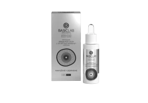 BASICLAB SERUM PEPTYDOWE POD OCZY Z ARGIRELINĄ 10% NAWILŻENIE I UJĘDRNIENIE - edycja limitowana 30 ml
