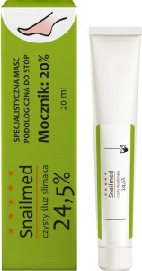 SNAILMED Podologiczna Maść Do Stóp Na Bazie Śluzu Ślimaka - 20 ml