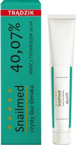SNAILMED Maść Zielona Z Czystym Śluzem Ślimaka 40,07% - 20 ml