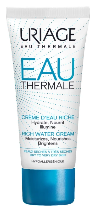 URIAGE Eau Thermale Bogaty Krem Aktywnie Nawilżający - 40 ml