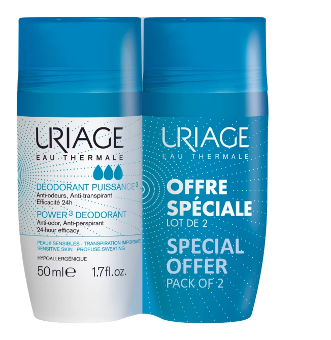 URIAGE Duopack Antyperspirant Roll-On - 50 ml