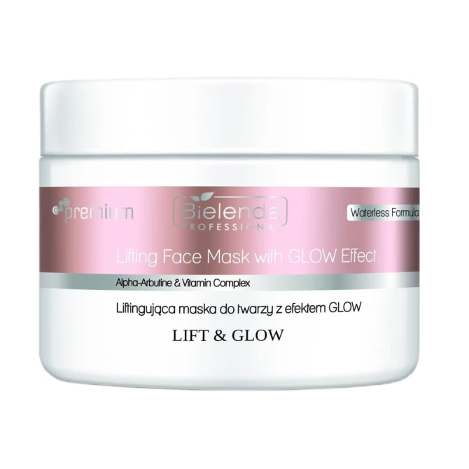 BIELENDA PROFESSIONAL Lift & Glow Liftingująca maska do twarzy z efektem glow 115 g