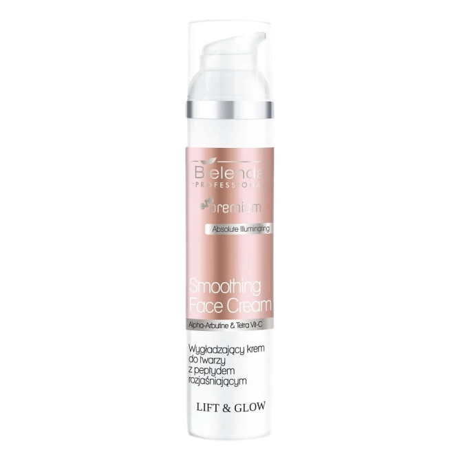 BIELENDA PROFESSIONAL Lift & Glow Wygładzający Krem do twarzy z peptydem rozjaśniającym - 100ml (id: 54512)