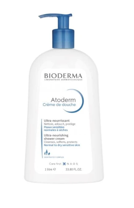 BIODERMA ATODERM Crème De Douche Żel Do Mycia Twarzy i Ciała - 1L
