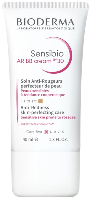 BIODERMA SENSIBIO AR BB CREAM SPF30 Krem Do Skóry Naczynkowej - 40 ml