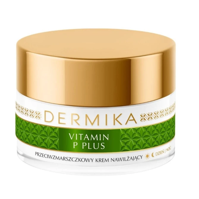 DERMIKA Vitamin P Plus hipoalergiczny krem nawilżający na dzień i na noc - 50ml