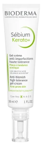 BIODERMA Sébium Kerato+  Żel-Krem Przeciwtrądzikowy - 30 ml