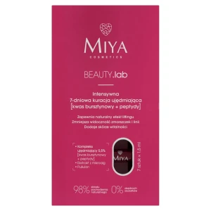 MIYA Cosmetics Beauty.lab Intensywna 7-dniowa Kuracja Ujędrniająca kwas bursztynowy + peptydy - 7x1.5ml