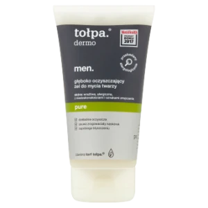 TOŁPA Dermo Men Głęboko Oczyszczający Żel Do Mycia Twarzy - 150 ml