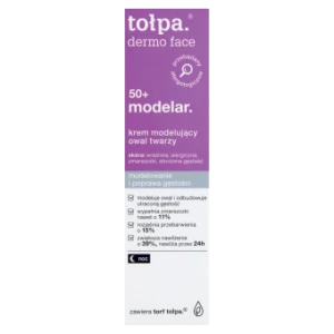 TOŁPA Dermo Face Modelar Krem Modelujący Owal Twarzy, Noc - 40 ml