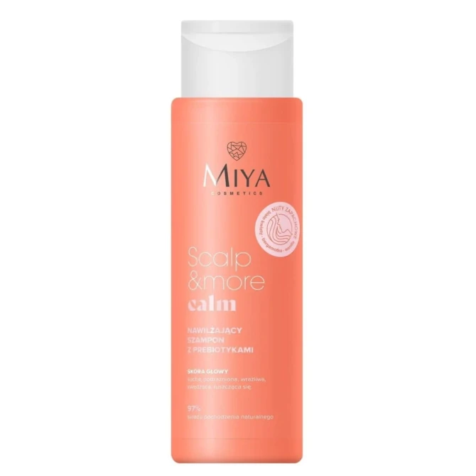 Miya Cosmetics Scalp &amp; More Calm nawilżający szampon z prebiotykami 300ml