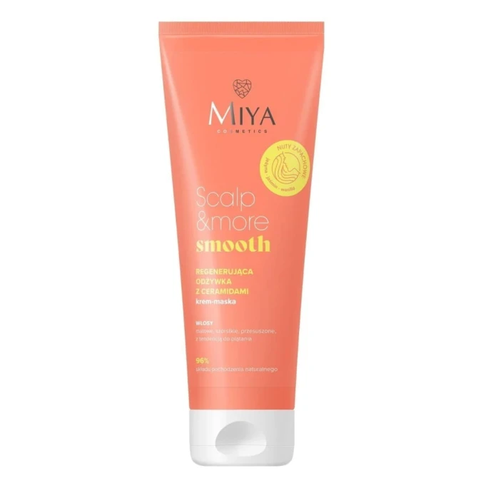 Miya Cosmetics Scalp &amp; More Smooth regenerująca odżywka z ceramidami 200ml