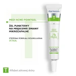 PHARMACERIS T MEDI ACNE-POINTGEL Żel Punktowy, 2% H₂0₂ Na Miejscowe Zmiany Mikrozapalne - 10 ml