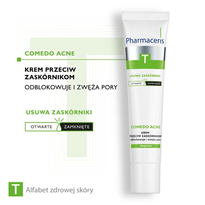 PHARMACERIS T COMEDO ACNE Krem Przeciw Zaskórnikom - 40 ml