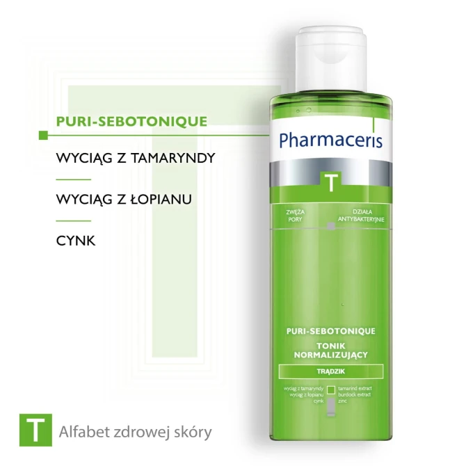 PHARMACERIS T PURI-SEBOTONIQUE Tonik normalizujący - 200 ml