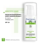 PHARMACERIS T SEBOSTATIC Przeciwtrądzikowy Krem Normalizujący Do Twarzy SPF20 - 50 ml
