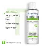 PHARMACERIS T SEBO-MICELLAR Sebo-Regulujący Płyn Micelarny Do Twarzy i Oczu - 200 ml