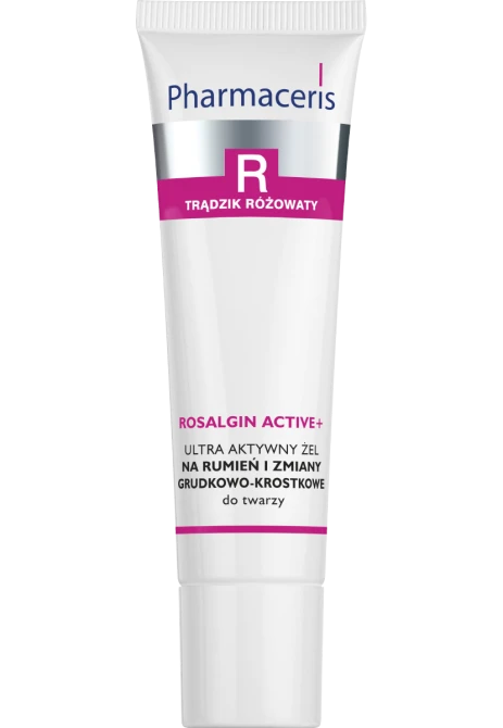 PHARMACERIS R Ultra Aktywny Żel Na Rumień i Zmiany Grudkowo-Krostkowe Do Twarzy - 30 ml