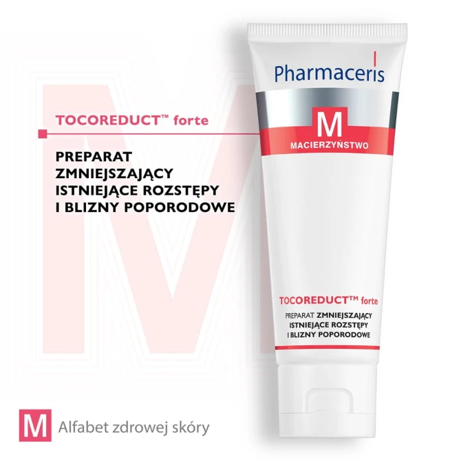 PHARMACERIS M TOCOREDUCT forte Preparat Zmniejszający Istniejące Rozstępy i Blizny Poporodowe - 75 ml