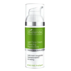 BIELENDA PROFESSIONAL Acne Free ProExpert lekki krem korygujący niedoskonałości do twarzy - 50ml