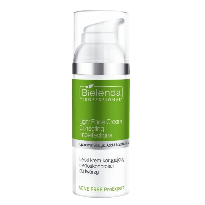 BIELENDA PROFESSIONAL Acne Free ProExpert lekki krem korygujący niedoskonałości do twarzy - 50ml (id: 51221)