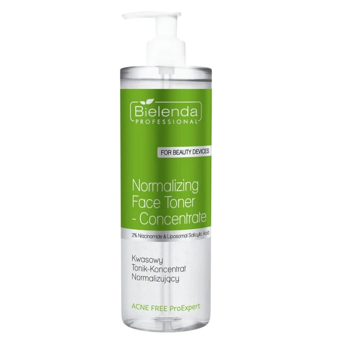 BIELENDA PROFESSIONAL Acne Free ProExpert Kwasowy koncentrat-tonik normalizujący 500 ml