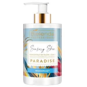 BIELENDA PROFESSIONAL Sensory Skin regenerujący koncentrat do dłoni i ciała Paradise - 300ml