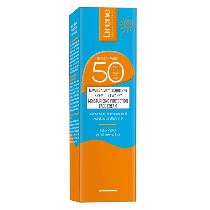 LIRENE Sun nawilżający ochronny krem do twarzy SPF50 40ml