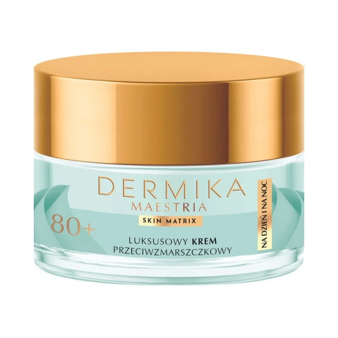 DERMIKA Maestria Luksusowy Krem Przeciwzmarszczkowy na dzień i na noc 80+ - 50ml (id: 45926)