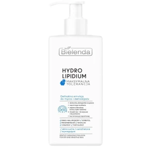 BIELENDA Hydro Lipidium Delikatna emulsja do mycia i demakijażu, skóra sucha i wrażliwa 300 ml