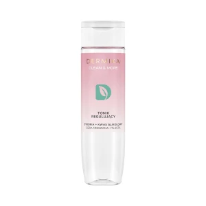 Dermika Clean & More tonik regulujący do cery mieszanej i tłustej Cykoria & Kwas Glikolowy 200ml