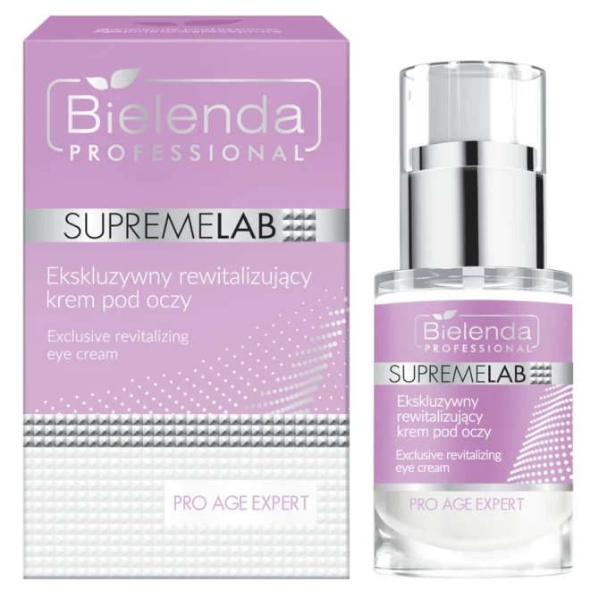 BIELENDA PROFESSIONAL SupremeLab Pro Age Expert ekskluzywny rewitalizujący krem pod oczy - 15ml (id: 13371)