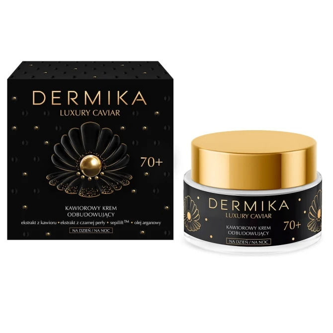 DERMIKA Luxury Caviar 70+ Krem Odbudowujący na dzień i noc - 50ml (id: 11495)