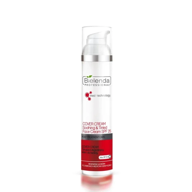 BIELENDA PROFESSIONAL Cover Cream tonująco-łagodzący krem do twarzy SPF25 - 100ml