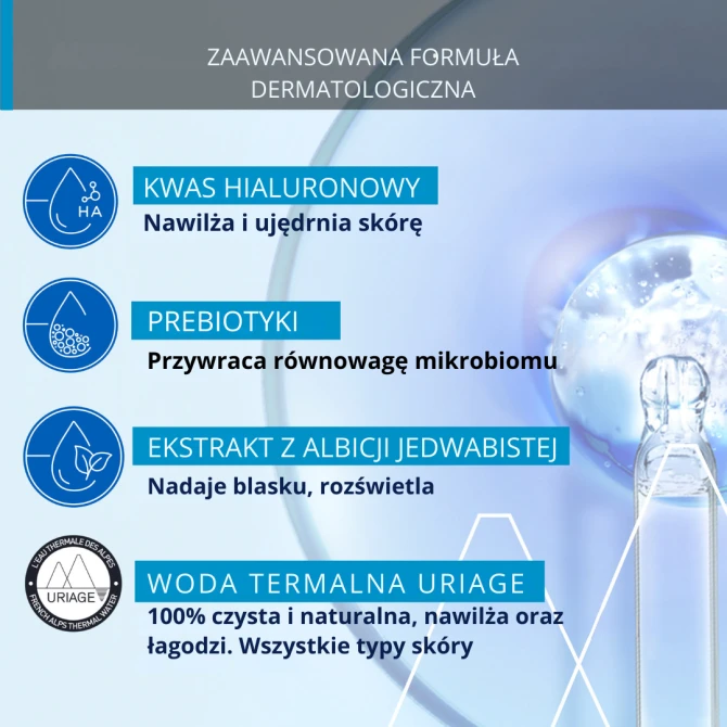 URIAGE Eau Thermale Rozświetlająca Esencja Do Twarzy - 100 ml