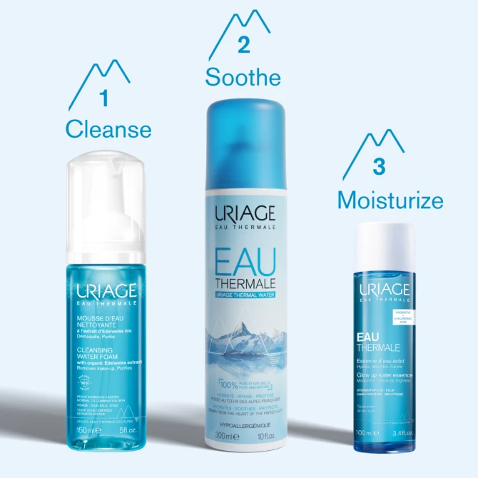 URIAGE Eau Thermale Rozświetlająca Esencja Do Twarzy - 100 ml