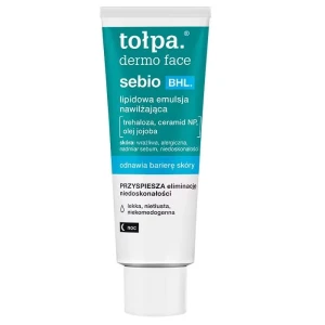 TOŁPA Dermo Face Sebio BHL lipidowa emulsja nawilżająca - 40ml
